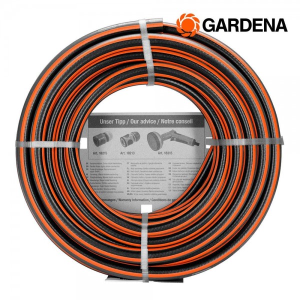 Manguera de riego flex ø15 mm, 5/8 pulg, 15 m