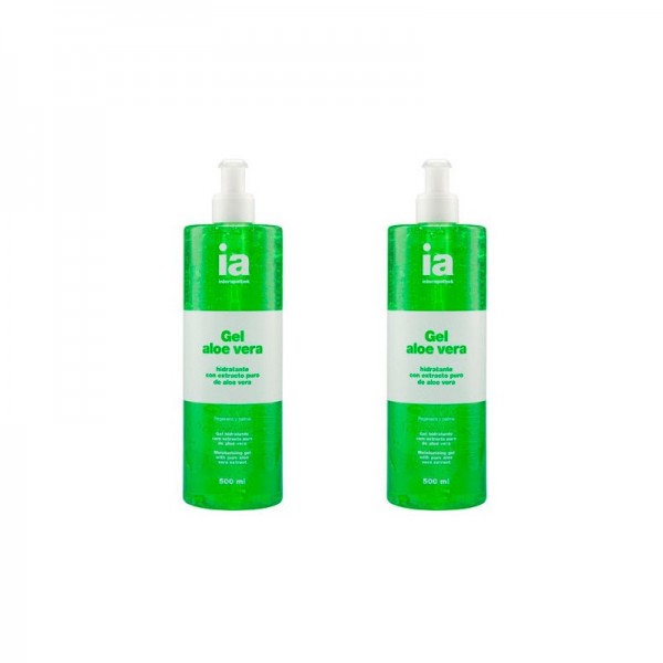 Interapothek Gel Aloe Vera Puro Duplo 2x500ml Promo