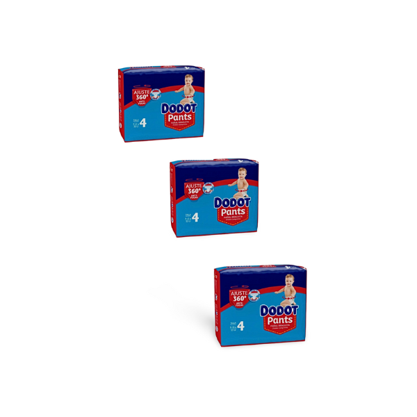 Dodot Pants T/4 9-15kg 33 uds. (pack de 3)