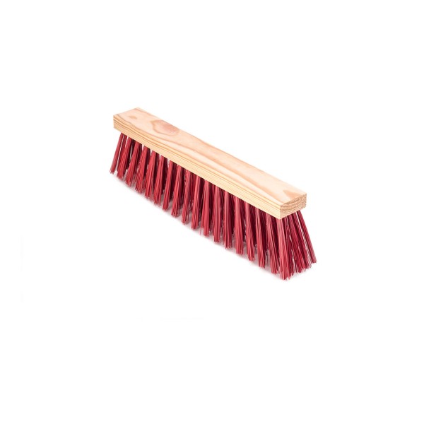 Cepillo barrendero sin mango fibra roja 5x22 5/f, 55 x 10 x 14,5 cm