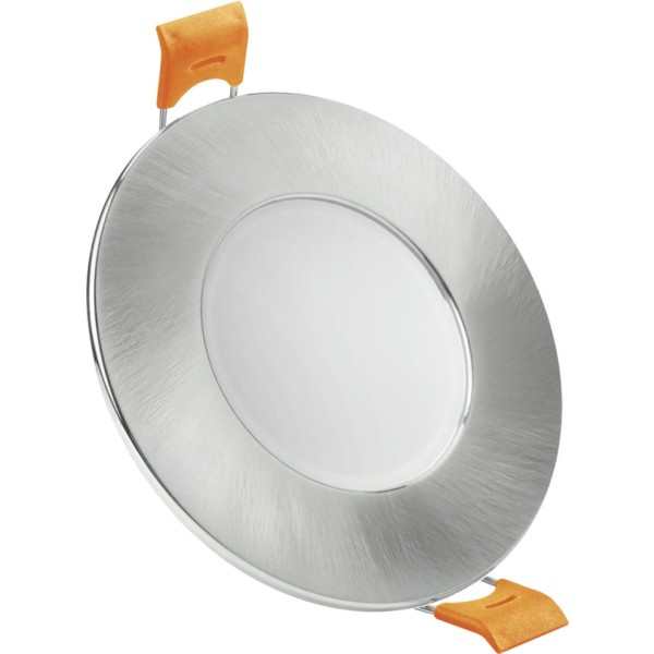 Aro led fijo ip65 redondo niquel 7w.3cct