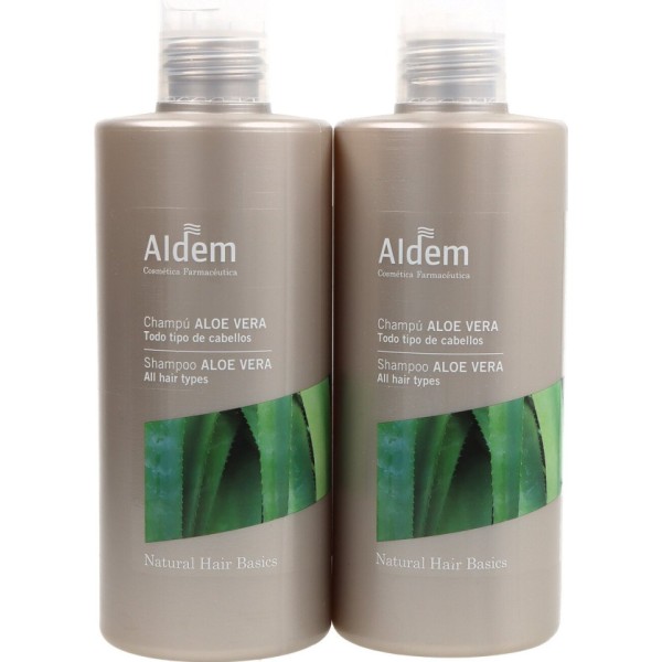 Aldem Champú Aloe Vera Duplo 2x400 ml Promo