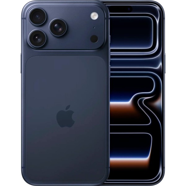 Apple iphone 17 pro max azul oscuro / 12+256gb / 6.9" oled 120hz
